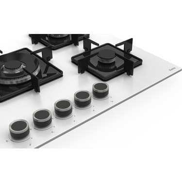 Ferre Ss Serisi Beyaz 5 Gözlü Ankastre Set ( QBL62CB-SS036-D064 ) 5