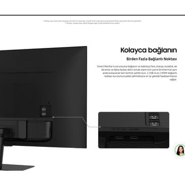 Samsung M5 (2025 Model) 32 Inç FHD Wi-Fi+Bluetooth+Smart Hub+Akıllı Kumanda Hoparlörlü Smart TV (2 Yıl Samsung Türkiye Garantili) 5