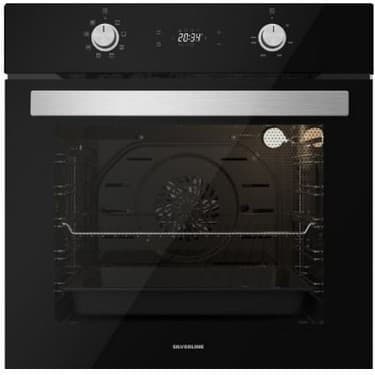 Silverline Siyah Cam Ankastre Set BO6502B02 - CS5343B01- 3457 4