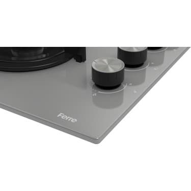 Ferre Soft Line Gri ankastre set ( QBL62CPR-CS208-D065 ) 5