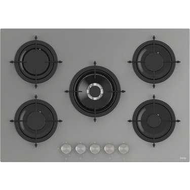 Ferre Rs Serisi Gri 5 Gözlü Ankastre Set ( QBL62CPR-RS038-D065 ) 3