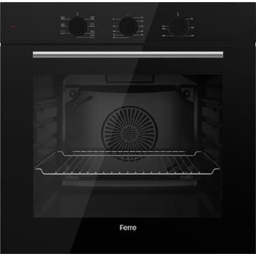 Ferre Soft Line Siyah Ankastre set ( QBL62CS-CS205-D063 ) 2