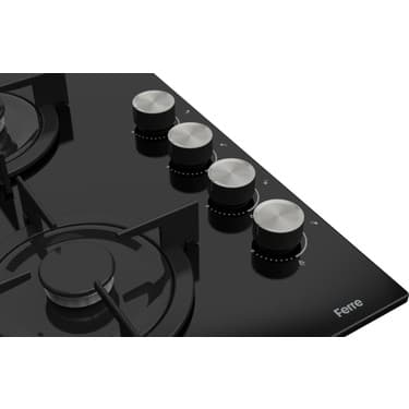 Ferre Soft Line Siyah Ankastre set ( QBL62CS-CS205-D063 ) 5