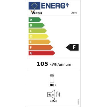 Ventus VN90 90LT Büro Tipi Statik Mini Buzdolabı 3
