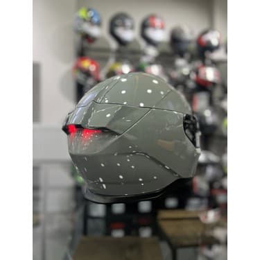 Shark Skwal I3 Nardo Gri Ledli Kask (+1 Siyah Vizör) 2