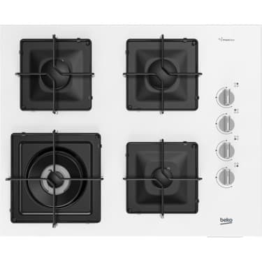 Beko BFC631B-BOCDK6510EWB-BDE6062B Beyaz Cam Buhar Destekli Fitfry Wok Gözlü Ankastre Set 3