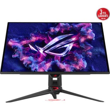 Asus Rog Swıft PG27UCDM Gamıng 4K Qd-Oled Gsync Uyumlu Hdr 400 3840X2160 0.03MS 240Hz 450CD Monitör 3