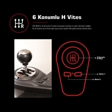 Subsonic GS-850X Direksiyon Seti Superdrive Ps4/xboxone/xbox Series X/s Gaming Uyumlu Oyun Oyuncu Direksiyonu 4