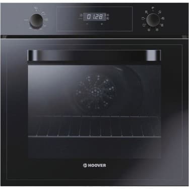 Hoover Elektrikli Turbolu Siyah Cam 2'li Ankastre Set (HH64CCB-3051B) 2