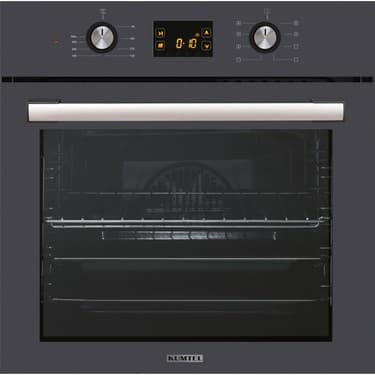 Kumtel Antrasit 2'li Ankastre Cam Set(Fırın ve Ocak) 3