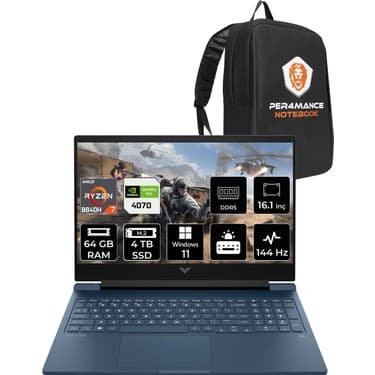 Hp Victus 16 Amd Ryzen 7 8840H 64GB 4tb SSD RTX4070/8GB 16.1\ 2