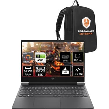 Hp Victus 16 Amd Ryzen 5 7640HS 64GB 256GB SSD RTX4060/8GB 16.1\ 2