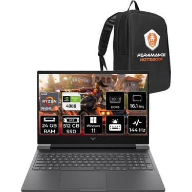 Hp Victus 16 Amd Ryzen 5 7640HS 24GB 512GB SSD RTX4060/8GB 16.1\ 2