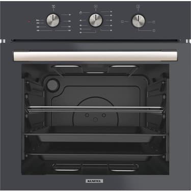 Kumtel Dizayn Antrasit (Gri) Cam Ankastre Set 4