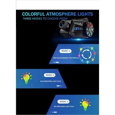 Prepare 1080P Kameralı Wifi Kask Kulaklık 3000 Mah Su Geçirmez Bluetooth 5.4 5