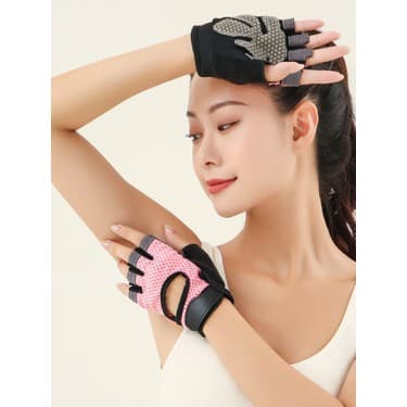Liangduo Shop Beyaz Stil Xl Boyutu Halter Spor Salonu Eldiveni Spor Yarım Parmak Kaymaz Nefes Bisiklet Motosiklet Bisiklet Eldiveni Darbeye Dayanıklı Mtb Yol Bisikleti (Yurt Dışından) 4
