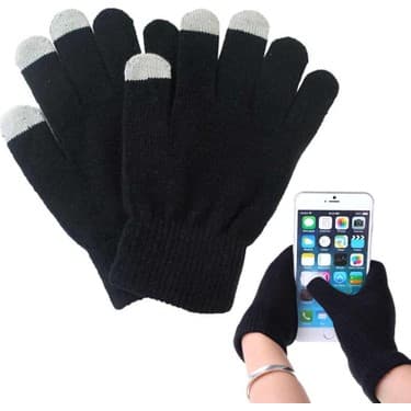 Liangduo Shop Mor Tarzı Yeni 1 Çift Unisex Kış Sıcak Kapasitif Örgü Eldiven El Isıtıcı Dokunmatik Ekran Akıllı Telefon Перчатки Без Пальцев (Yurt Dışından) 5