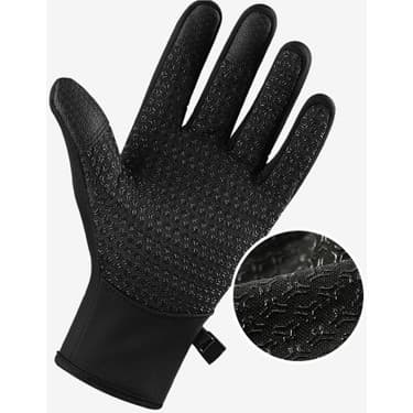 Liangduo Shop DB42-KETEN Tarzı Xl Boyutu Kış Su Geçirmez Bisiklet Eldiveni Erkekler Motosiklet Siyah Sıcak Tam Parmak Dokunmatik Ekran Eldiveni Mtb Bisiklet Açık Kayak Sürme (Yurt Dışından) 4