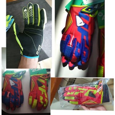 Liangduo Shop Gri Tarzı L Boyutu Otokros Bisiklet Mtb Dağ Bisikleti Eldiven Bisiklet Sürme Off Road Spor Moto Motosiklet Yarışı Mx Motokros Eldiven Luva (Yurt Dışından) 3
