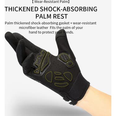 Liangduo Shop Siyah Stil S Beden Bisiklet Uzun Parmak Kaymaz Şok Emici Bisiklet Eldivenleri Ilkbahar ve Yaz Erkek Nefes Alabilen Güneş Koruyucu Dokunmatik Ekran Sürme Eldivenleri (Yurt Dışından) 3