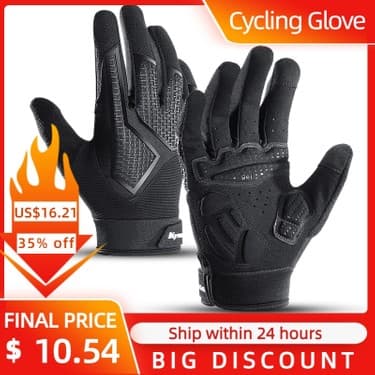 Liangduo Shop Siyah Stil S Beden Bisiklet Uzun Parmak Kaymaz Şok Emici Bisiklet Eldivenleri Ilkbahar ve Yaz Erkek Nefes Alabilen Güneş Koruyucu Dokunmatik Ekran Sürme Eldivenleri (Yurt Dışından) 4
