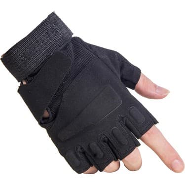 Liangduo Shop Yeşil Stil Xl Boyutu Erkekler Yarım Parmak Taktik Eldiven Dağcılık Fitness Eğitimi Koruma Ordu Açık Spor Çekim Bisiklet Antiskid Eldiven (Yurt Dışından) 4