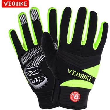 Liangduo Shop BG103MAVI Stil Xl Boyutu Veobike Dokunmatik Ekran Bisiklet Eldiveni Tam Parmak Kalın Polar Motosiklet Mtb Bisiklet Eldiven Bisiklet Eldiveni Kadın Guantes Ciclismo (Yurt Dışından) 2