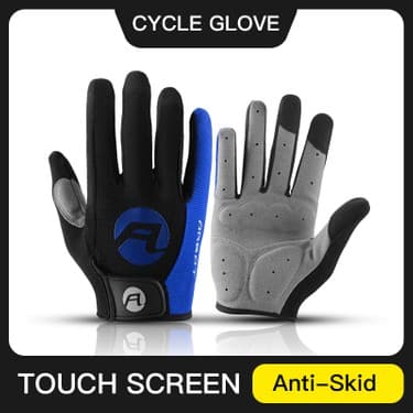 Liangduo Shop Kırmızı Stil Xl Boyutu Bisiklet Eldivenleri Kaymaz Nefes Alabilen Açık Hava Sporları Egzersiz Koşu Şok Emici Aşınmaya Dayanıklı Erkek ve Kadın Eldiveni (Yurt Dışından) 5