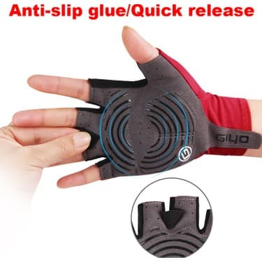 Liangduo Shop C010202-SIYAH Stil L Boyutu Bisiklet Eldiveni Parmaksız Yarım Parmak (Yurt Dışından) 3
