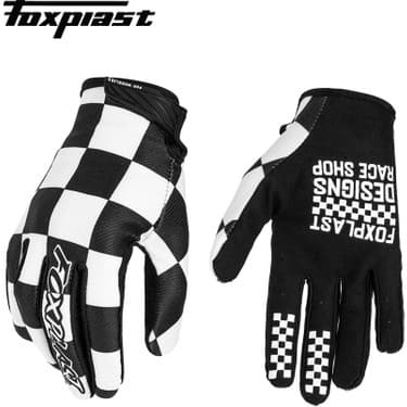 Liangduo Shop No.7 Tarzı L Boyutu Foxplast Kafatası Motosiklet Yarış Eldivenleri Mx Bmx Mtb Kir Bisiklet Eldiven Moto Çapraz Kemikler Yarış Eldiven Yüksek Li Sürme Guantes Erkek (Yurt Dışından) 5