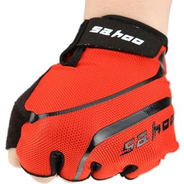 Liangduo Shop Kırmızı Stil L Boyutu Yeni Mtb Bisiklet Eldiveni Yarım Parmak Nefes Skateboardbike Jel Eldivenler Yol Bisiklet Spor Koşu El Giyim Sahoo (Yurt Dışından) 4