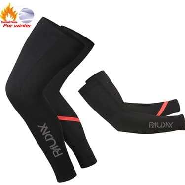 Liangduo Shop Bej Tarzı L Boyutu Raudax Yüksek Esneklik ve Yüksek Kış Sıcak Polar Bisiklet Kol Isıtıcıları Kış Mtb Spor Bisiklet Kollu Bisiklet Bacak Isıtıcı (Yurt Dışından) 3