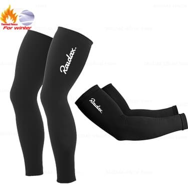 Liangduo Shop Bej Tarzı L Boyutu Raudax Yüksek Esneklik ve Yüksek Kış Sıcak Polar Bisiklet Kol Isıtıcıları Kış Mtb Spor Bisiklet Kollu Bisiklet Bacak Isıtıcı (Yurt Dışından) 5
