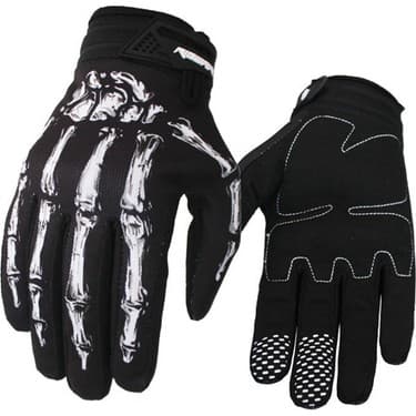 Liangduo Shop Yeşil Stil L Boyutu Bisiklet Eldivenleri Uzun Bisiklet Tam Parmak Eldiven Erkek Kadın Mtb Eldiven Guantes Ciclismo Bmx Dh Off Road Motokros Eldiven Kafatası Pembe (Yurt Dışından) 2