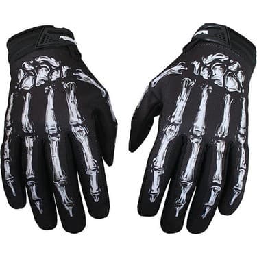 Liangduo Shop Yeşil Stil L Boyutu Bisiklet Eldivenleri Uzun Bisiklet Tam Parmak Eldiven Erkek Kadın Mtb Eldiven Guantes Ciclismo Bmx Dh Off Road Motokros Eldiven Kafatası Pembe (Yurt Dışından) 3
