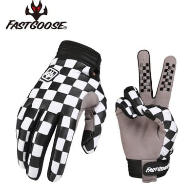 Liangduo Shop Siyah Stil L Boyutu Fastgoose Motosiklet Eldivenleri Erkekler Yarış Moto Motosiklet Motokros Bisiklet Eldiveni Motosiklet Nefes Yaz Tam Parmak Guantes (Yurt Dışından) 2