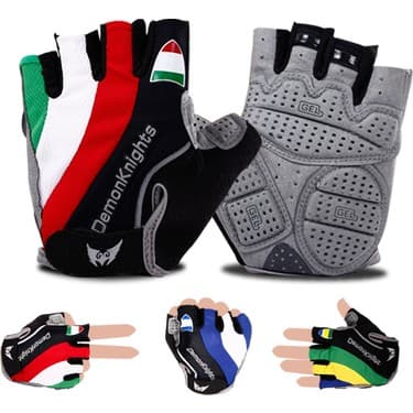 Liangduo Shop Yeşil Stil Xl Boyutu 2016 Sıcak Bisiklet Eldivenleri Jel Bisiklet Bisiklet Yarışı Spor Yol Dağ Mtb Bisiklet Eldiven Nefes Mtb Yol Guantes Ciclismo Luvas (Yurt Dışından) 2