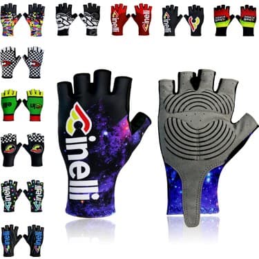 Liangduo Shop Stil-D Stili L Boyutu Çok Stil Döngüsü Yarım Parmak Eldiven Bisiklet Yaz Mtb Yol Bisikleti Eldivenleri Bisiklet Gym Fitness Kaymaz Spor Guantes Ciclismo (Yurt Dışından) 2