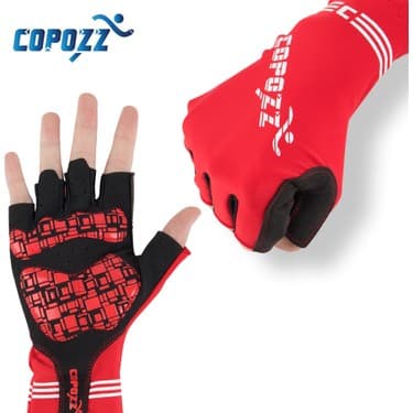 Liangduo Shop Sarı Tarzı M Boyutu Copozz Kaymaz Bisiklet Eldiveni Jel Ped Kısa Yarım Parmak Bisiklet Eldiveni Nefes Açık Spor Erkekler Mtb Bisiklet Eldiveni (Yurt Dışından) 2
