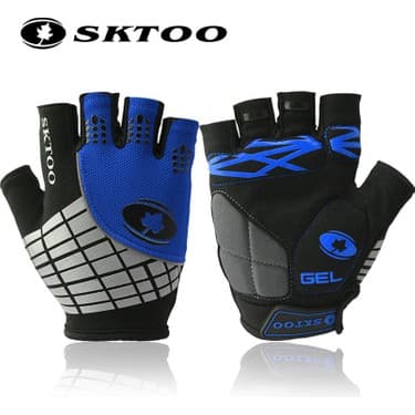 Liangduo Shop Kırmızı Stil Xl Boyutu Bisiklet Eldiveni Yarım Parmak Erkek Kadın Yaz Nefes Bisiklet Kısa Eldiven Ciclismo Mtb Dağ Spor Bisiklet Aksesuarları (Yurt Dışından) 3