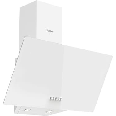 Ferre QBL62CB - SS206 -D087 60 cm Beyaz Cam Turbolu Ankastre Set -Yeni 2025 4