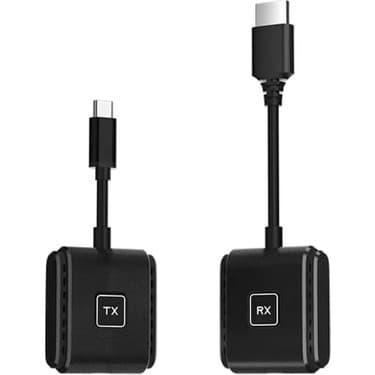 Platoon Type C HDMI Girişli Tablet,telefon,notebook Tv Ekran Yansıtma Kiti 80 mt Menzilli Tüm Telefonlara Uyumludur 2 Li Set 3