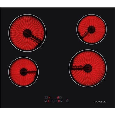 Luxell Opall 15 Program Ankastre Vitroseramik Siyah Set (B66-SGF3 Opall Fırın + V6-04T Vitroseramik Ocak + 835 Opall Davlumbaz ) 3