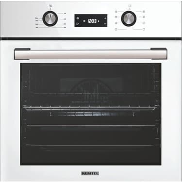 Kumtel Dijital 2'li Beyaz Ankastre Set (Fırın-Ocak) 3