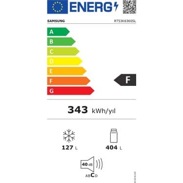 Samsung RT53K636RSL F Enerji Sınıfı 531 Lt No-Frost Buzdolabı 4