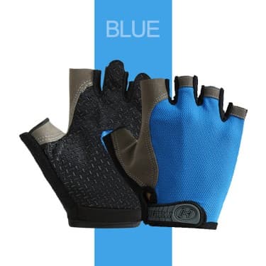 Liangduo Shop Yeşil Stil L Boyutu Spor Salonu Eldiveni Spor Nefes Kaymaz Kadın Erkek Yarım Parmak Yaz Balıkçılık Bisiklet Parmaksız Eldiven Kadın Bisiklet Bisiklet (Yurt Dışından) 3