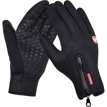 Liangduo Shop Mor Tarzı S Beden Erkekler Için Kış Eldivenleri Sıcak Dokunmatik Ekran Spor Kadın Sıçramaya Dayanıklı Motosiklet Bisiklet Eldiven (Yurt Dışından) 5