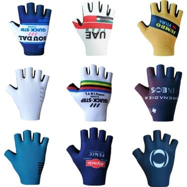 Liangduo Shop No.15 Tarzı Xxl Pro Tea Bisiklet Eldiveni Nefes Yol Bisikleti Eldiven Erkekler Spor Yarım Parmak Kaymaz Mtb Bisiklet Eldiven (Yurt Dışından) 3