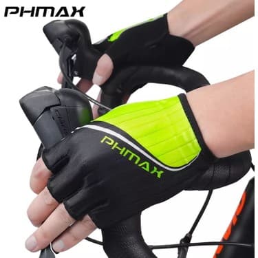 Liangduo Shop PM-DPST-17802 Stili M Boyutu Phmax Erkekler Bisiklet Eldiveni Yarım Parmak Bisiklet Eldiveni Dayanıklı Bisiklet Eldiveni Şok Emici Parmaksız Spor Spor Eldivenleri (Yurt Dışından) 4