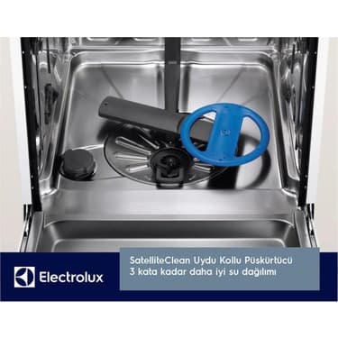Electrolux EES48401L 8 Programlı Tam Ankastre Bulaşık Makinesi 4
